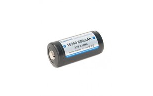 Aku Keeppower 16340 800mAh 3.7V hind ja info | Patareid | kaup24.ee