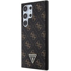 Guess GUHCS24LPG4GPK S24 Ultra S928 czarny|black hardcase 4G Triangle цена и информация | Чехлы для телефонов | kaup24.ee