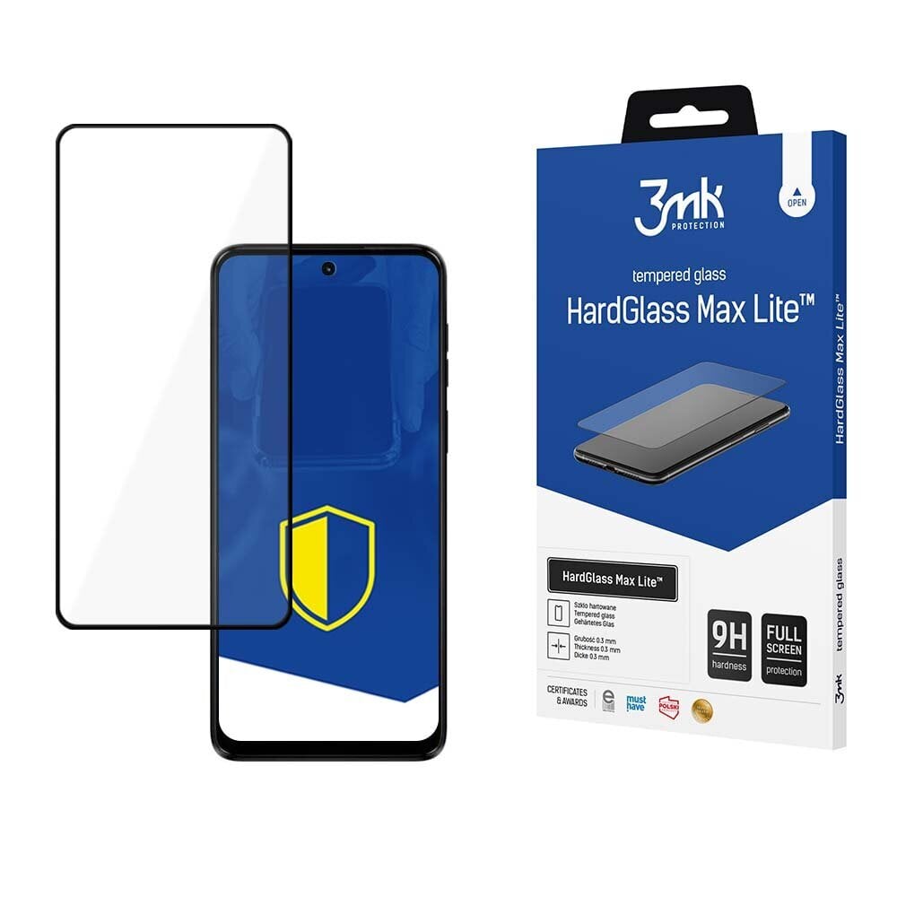 3mk HardGlass Max Lite™ screen protector Motorola Moto G14 цена и информация | Ekraani kaitsekiled | kaup24.ee