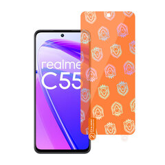 Гибридное закаленное стекло Tel Protect для REALME C55 цена и информация | Защитные пленки для телефонов | kaup24.ee