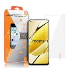 Закаленное стекло оранжевого цвета для REALME 11 цена и информация | Защитные пленки для телефонов | kaup24.ee