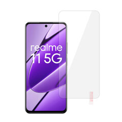 Закаленное стекло золотого цвета для REALME 11 5G/11X цена и информация | Защитные пленки для телефонов | kaup24.ee