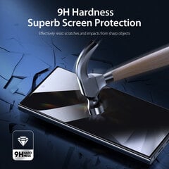 Dux Ducis Glass Privacy для Samsung S24 Ultra — с черной рамкой цена и информация | Защитные пленки для телефонов | kaup24.ee