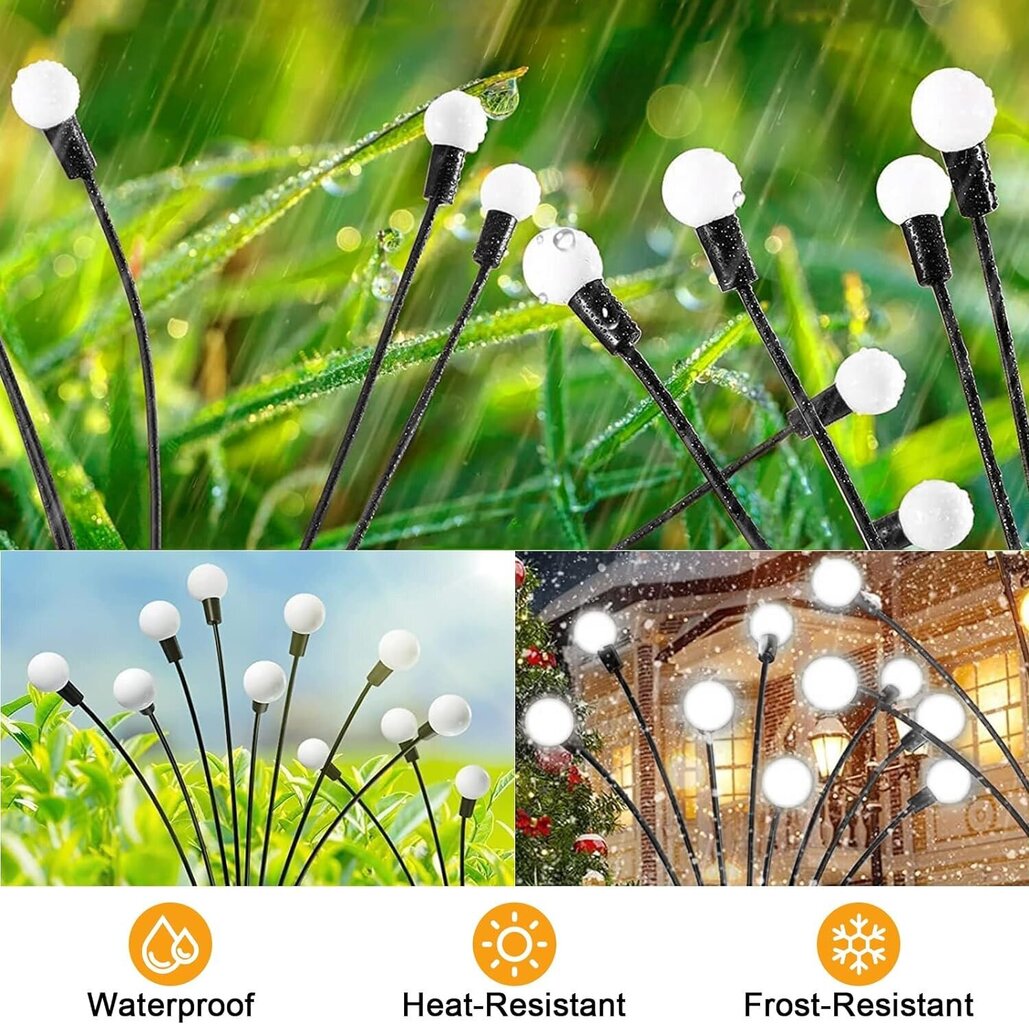 Aiavalgusti 2x20 LED tuled hind ja info | Aia- ja õuevalgustid | kaup24.ee