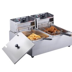 Fritüür Vevor, 2500/2500 W, 12L hind ja info | Fritüürid, kuumaõhufritüürid | kaup24.ee