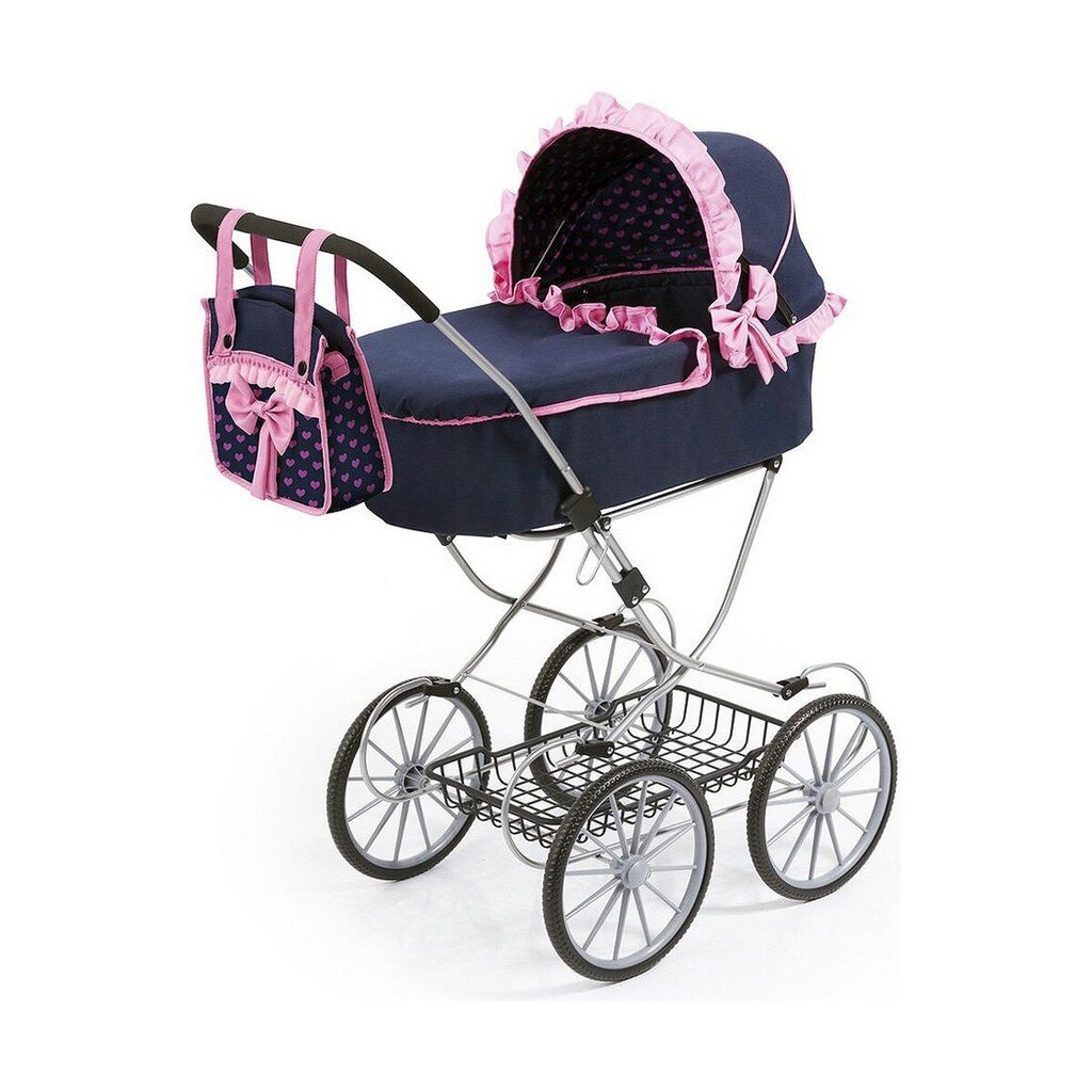 Nukukäru Reig Dolls Pram, 64 cm hind ja info | Tüdrukute mänguasjad | kaup24.ee