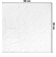 Lae- ja seinapaneelid Deccart Valge 0811 - 2m2, 8 tk hind ja info | Lae-, seinakaunistus elemendid | kaup24.ee