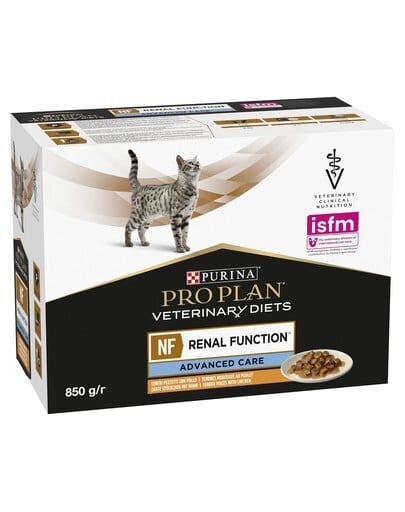 Purina Pro Plan Veterinary Diet Feline Advanced Care täiskasvanud kassidele koos kanaga, 10x85 g цена и информация | Konservid kassidele | kaup24.ee