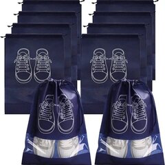 Мешки для хранения обуви Tech Zone, 10 шт. цена и информация | Вешалки и мешки для одежды | kaup24.ee