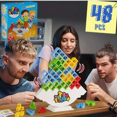 Игра Tetra Tower Balance Stacking Building Blocks, Electronics LV-1100, разноцветный, 1 шт. цена и информация | Настольные игры, головоломки | kaup24.ee