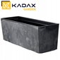 Pott/küna Kadax 56 x 18,5 x 19,5 cm, must hind ja info | Dekoratiivsed lillepotid | kaup24.ee