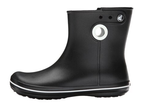 Женские короткие резиновые сапоги Crocs™ Jaunt Shorty Boot, черные цена и информация | Женские резиновые сапоги | kaup24.ee