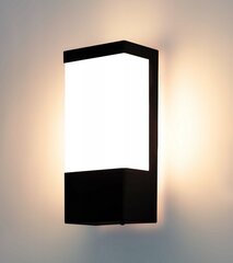 Настенный светильник для сада Kwazar Luminaire черный E27 15 Вт цена и информация | Уличное освещение | kaup24.ee