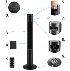 Tornventilaator AirMaster WiFi+Ion hind ja info | Ventilaatorid | kaup24.ee