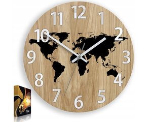 Настенные часы Wall Clock, 33.5 см цена и информация | Часы | kaup24.ee