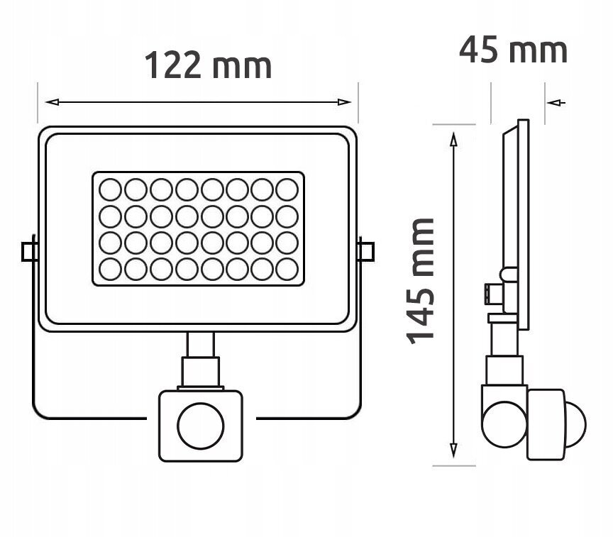 Halogeenlamp SuperLed, 1 tk. hind ja info | Aia- ja õuevalgustid | kaup24.ee