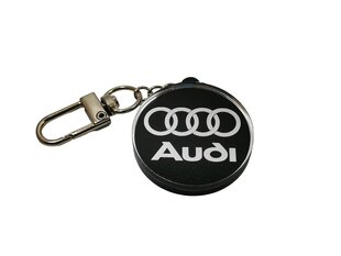 Auto võtmehoidja Audi, must/valge hind ja info | Originaalsed võtmehoidjad | kaup24.ee