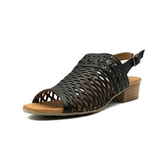 Sandaalid naistele Piazza 91005501, must hind ja info | Naiste sandaalid | kaup24.ee