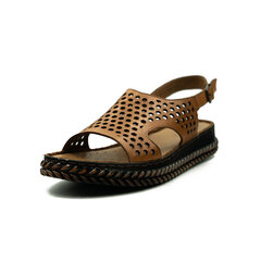 Sandaalid naistele Manitu 91020821, pruun hind ja info | Naiste sandaalid | kaup24.ee