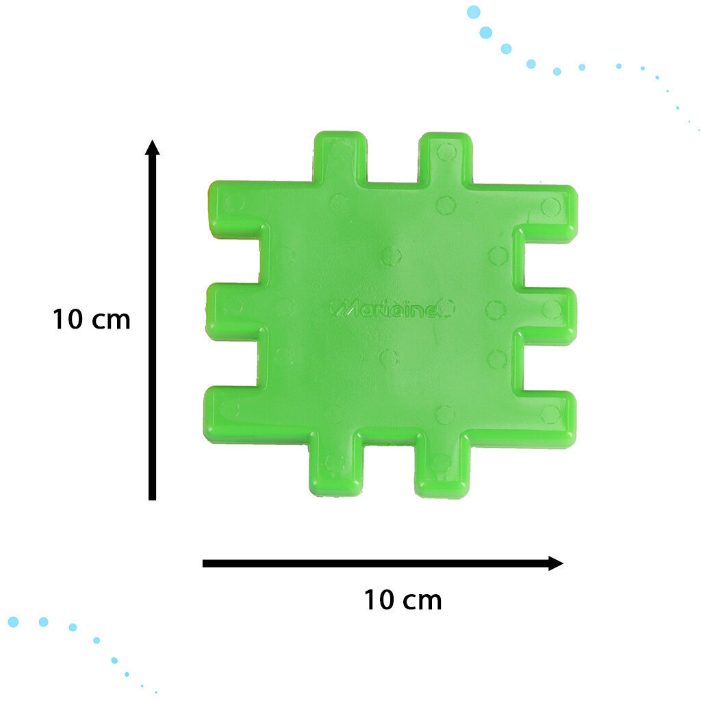 Klotsid lastele 24 tk Ikonka цена и информация | Klotsid ja konstruktorid | kaup24.ee