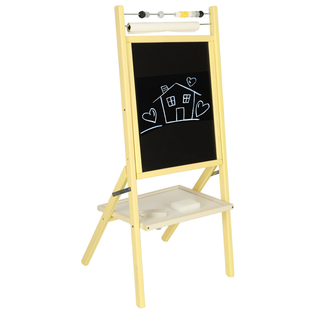 Kahepoolne tahvel lastele 46x43x89 cm, Ikonka hind ja info | Kunstitarbed, voolimise tarvikud | kaup24.ee