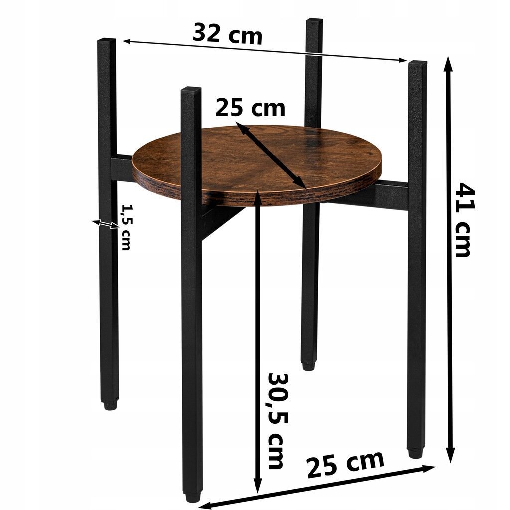 Lillede alus FLuxar home POL025 hind ja info | Vaasid, alused, redelid lilledele | kaup24.ee