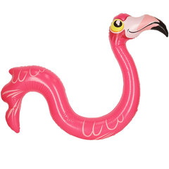 Täispuhutav veeujuk flamingo 131cm ikoon, roosa hind ja info | Täispuhutavad veemänguasjad ja ujumistarbed | kaup24.ee