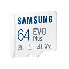 MemCard. Samsung MicroSDHC 64GB EVO Plus hind ja info | Fotoaparaatide mälukaardid | kaup24.ee