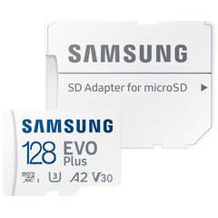 MemCard. Samsung MicroSDHC 128GB EVO Plus цена и информация | Карты памяти | kaup24.ee