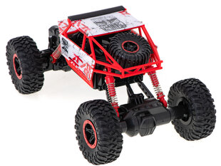 RC auto puldiga Rock Crawler 1:18 4WD, punane цена и информация | Игрушки для мальчиков | kaup24.ee