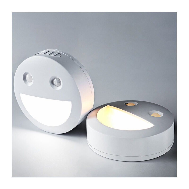 TeamBa Intelligentne Led Sensor Smile valgusti, 1 tk hind ja info | Seinavalgustid | kaup24.ee