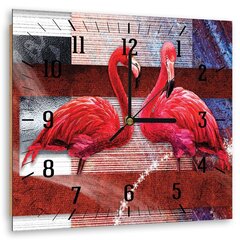 Seinakell Paar flamingot цена и информация | Часы | kaup24.ee