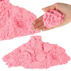 Кинетический песок 1 кг, розовый цена и информация | Игрушки для мальчиков | kaup24.ee