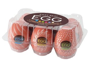 Ühekordsed masturbaatorid Tenga Egg Package HB, 6 tk, valge hind ja info | Sekslelud, masturbaatorid | kaup24.ee