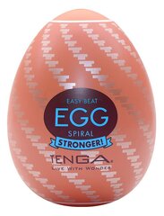 Ühekordsed masturbaatorid Tenga Egg Spiral Hard HB, 6 tk, valge hind ja info | Sekslelud, masturbaatorid | kaup24.ee