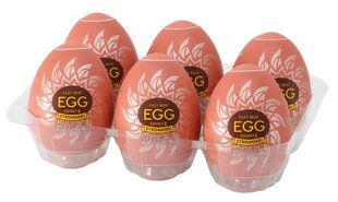 Ühekordsed masturbaatorid Tenga Egg Shiny HB, 6 tk, valge hind ja info | Sekslelud, masturbaatorid | kaup24.ee