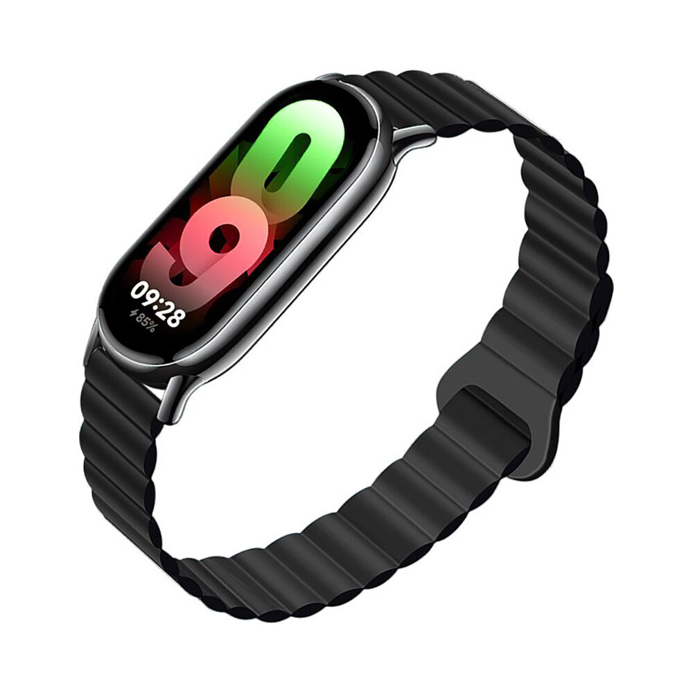 Forcell F-Design FX8 Xiaomi Mi Band 8, Must hind ja info | Nutikellade ja nutivõrude tarvikud | kaup24.ee