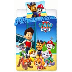 Laste voodipesukomplekt Paw Patrol, 2-osaline, 140 x 200 cm hind ja info | Beebide ja laste voodipesu | kaup24.ee