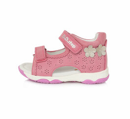 Кожаные сандалии для девочки D.D.Step AC64-176A, розовые цена и информация | Детские сандали | kaup24.ee