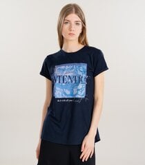 T-särk naistele Hailys, sinine hind ja info | Naiste T-särgid, topid | kaup24.ee