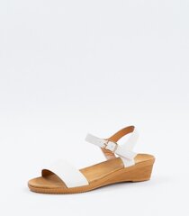 Sandaalid naistele 449566 02, valge hind ja info | Naiste sandaalid | kaup24.ee