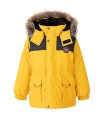 Lenne parka lastele 250g Emmet 22339*108, kollane hind ja info | Poiste joped | kaup24.ee