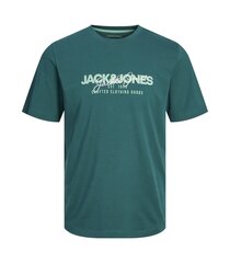 Мужская футболка Jack&Jones 12256803*01, петроль/deep 5715604774794 цена и информация | Мужские футболки | kaup24.ee