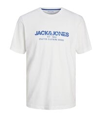 Jack&Jones T-särk meestele 12256803*03, valge hind ja info | Meeste T-särgid | kaup24.ee