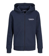 Детский свитшот Jack & Jones 12259856*02, тёмно-синий 5715606045106 цена и информация | Свитеры, жилетки, пиджаки для мальчиков | kaup24.ee