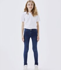 Name It детские джинсы Polly 13197308*01, синий 5715213001526 цена и информация | Штаны для девочек | kaup24.ee