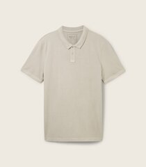 Простая мужская рубашка-поло Tom Tailor 1040463*11754, бежевая, 4067672661263 цена и информация | Мужские футболки | kaup24.ee