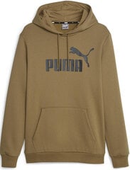 Puma Джемпер Ess Big Logo Hoodie Fl Brown 586687 93 586687 93/4XL цена и информация | Мужские толстовки | kaup24.ee