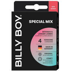 Billy Boy kondoomid Special Mix 4tk hind ja info | Kondoomid | kaup24.ee