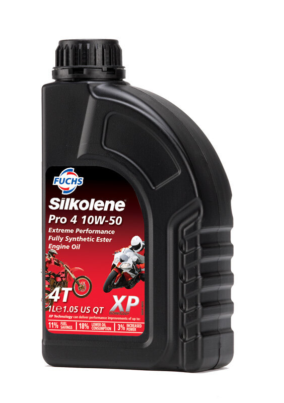 Silkolene Pro 4 Õli 10W-50 - XP, 1 l (602011589) hind ja info | Mootorrataste mootoriõlid | kaup24.ee